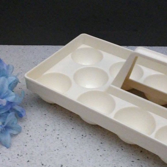 14 Egg Carrier with Handle Portable Tray Crafts Art - Picture 2 of 8